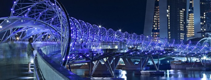 Светодиодное освещение мостов