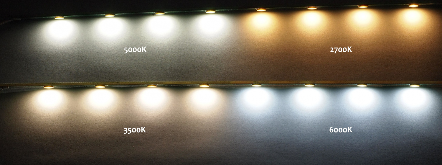 Что такое цветовая температура светодиодных ламп?